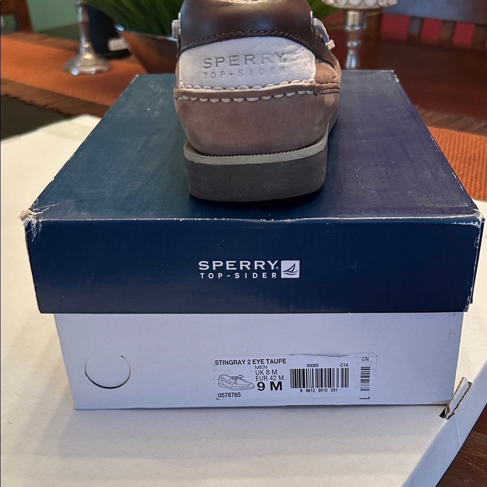 Sperry Men's Tan Boat Shoes - Picture 5 of 5